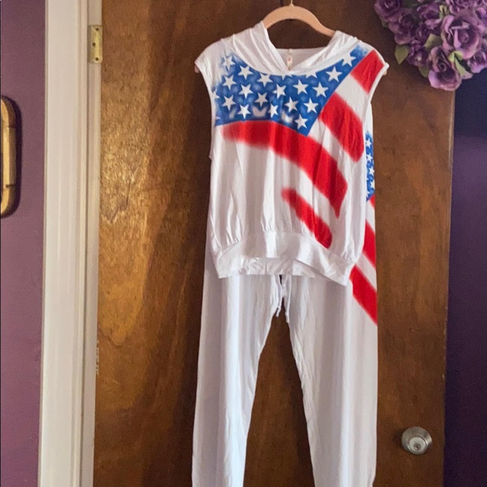 two piece pants set